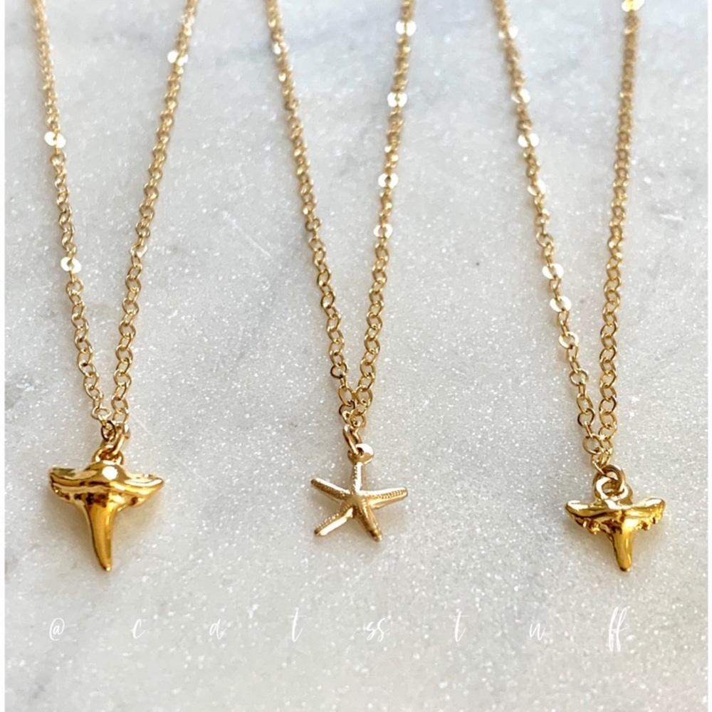 Petite Shark Tooth Necklace